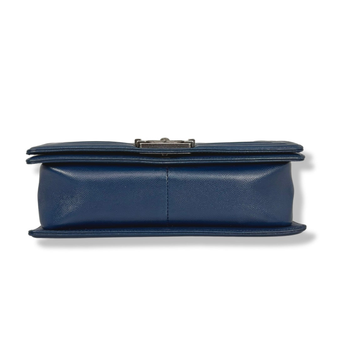 Boy Old Medium Navy Blue Caviar Series 25