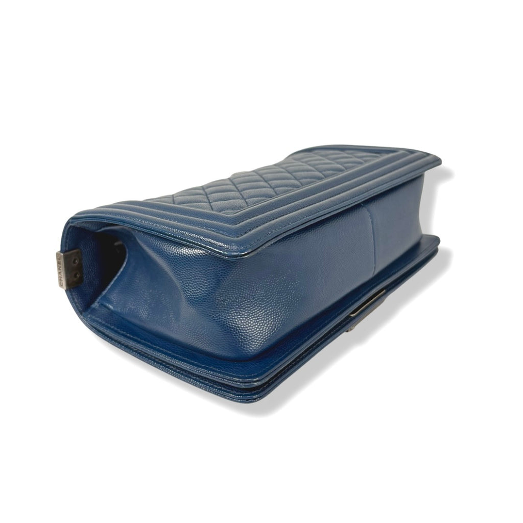 Boy Old Medium Navy Blue Caviar Series 25