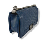 Boy Old Medium Navy Blue Caviar Series 25