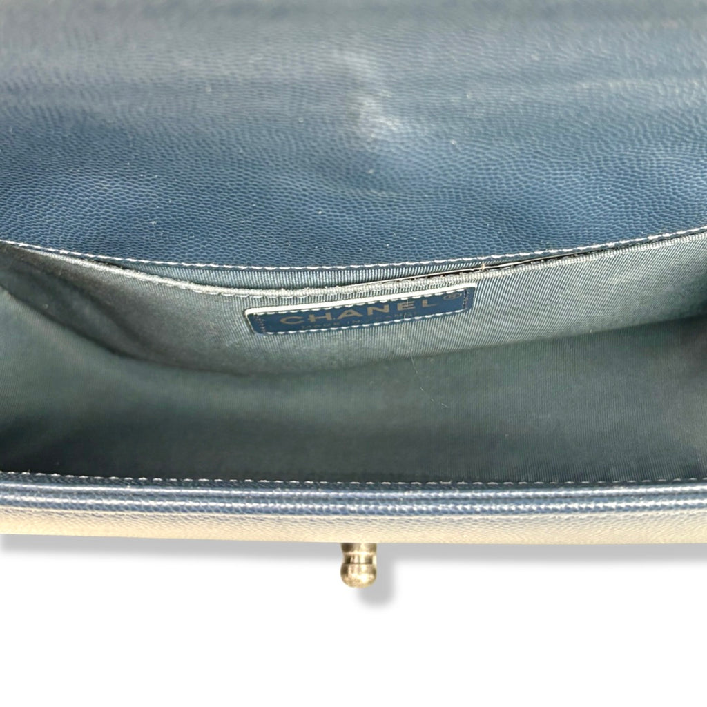 Boy Old Medium Navy Blue Caviar Series 25