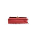 Classique Maxi Flap Wallet On Chain Limited Caviar Red Gold Hardware Series 29