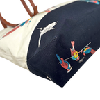 Paula's Ibiza Parrots Canvas Silver Hardware