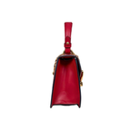Sylvie Mini Red Cherry Line Gold Hardware