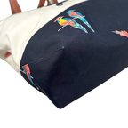 Paula's Ibiza Parrots Canvas Silver Hardware