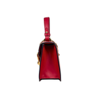 Sylvie Mini Red Cherry Line Gold Hardware