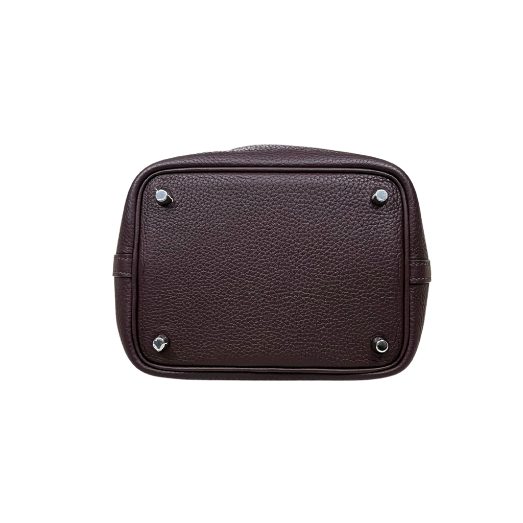 Picotin Lock 18 Rouge Sellier/ Anemone Swift Clemence Stamp B Palladium Hardware
