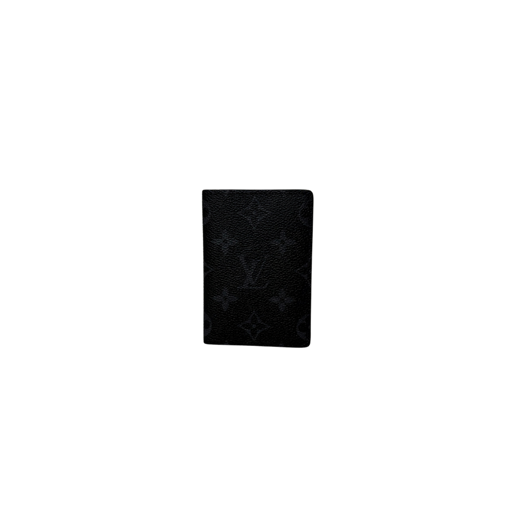 Eclipse Pocket Organizer Black Monogram Canvas