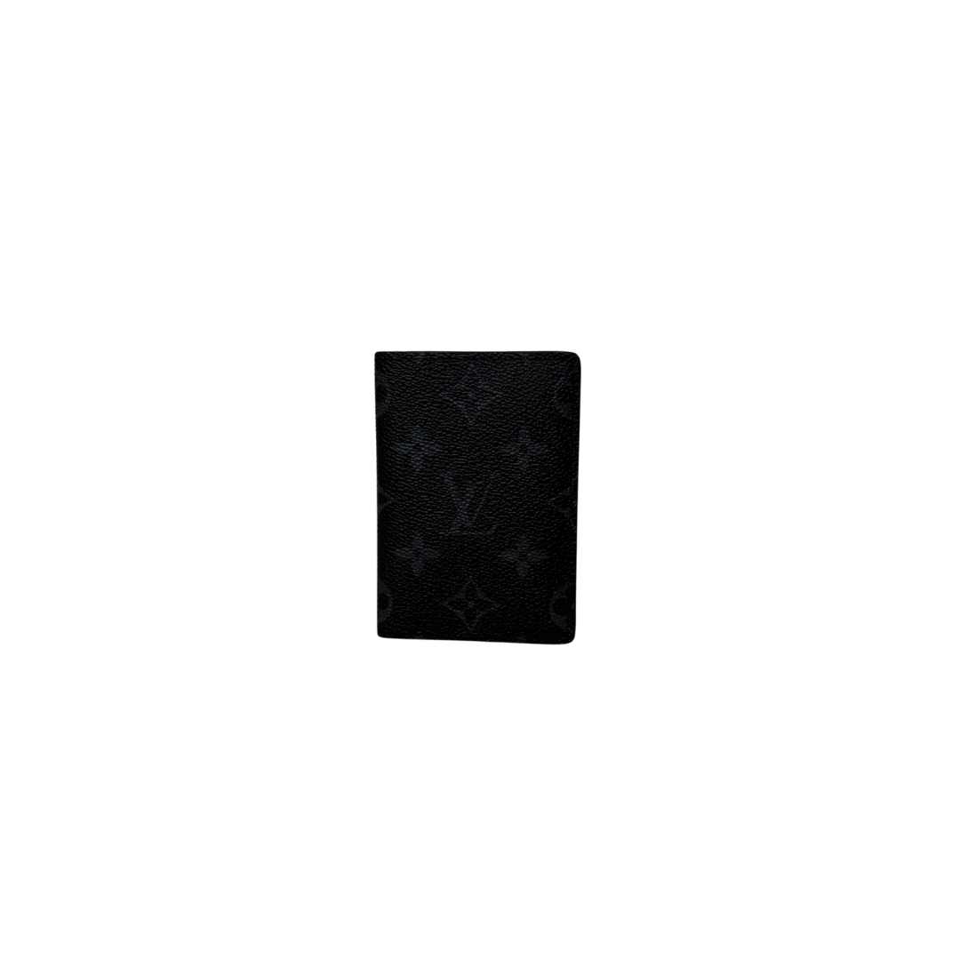 Eclipse Pocket Organizer Black Monogram Canvas