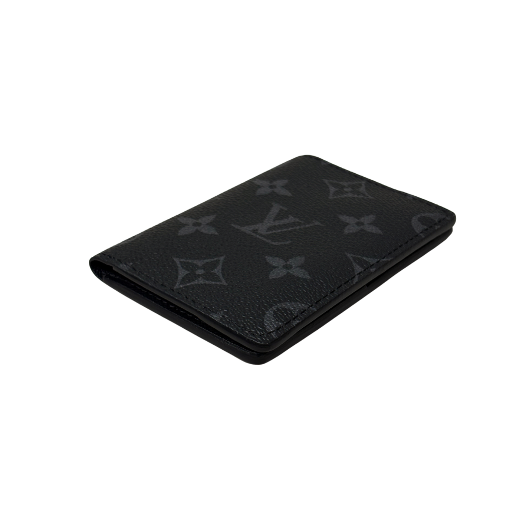 Eclipse Pocket Organizer Black Monogram Canvas