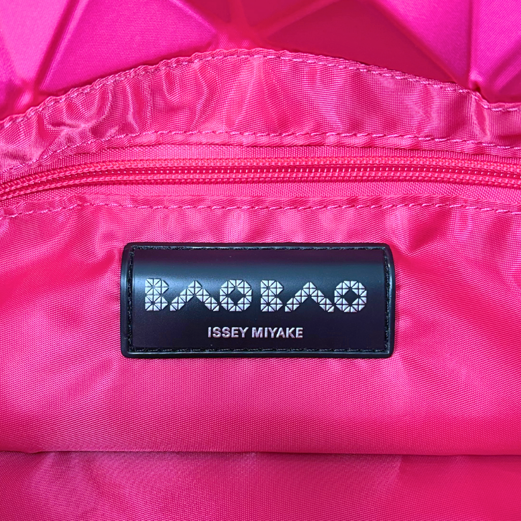 Pink Issey Miyake Tote Bag