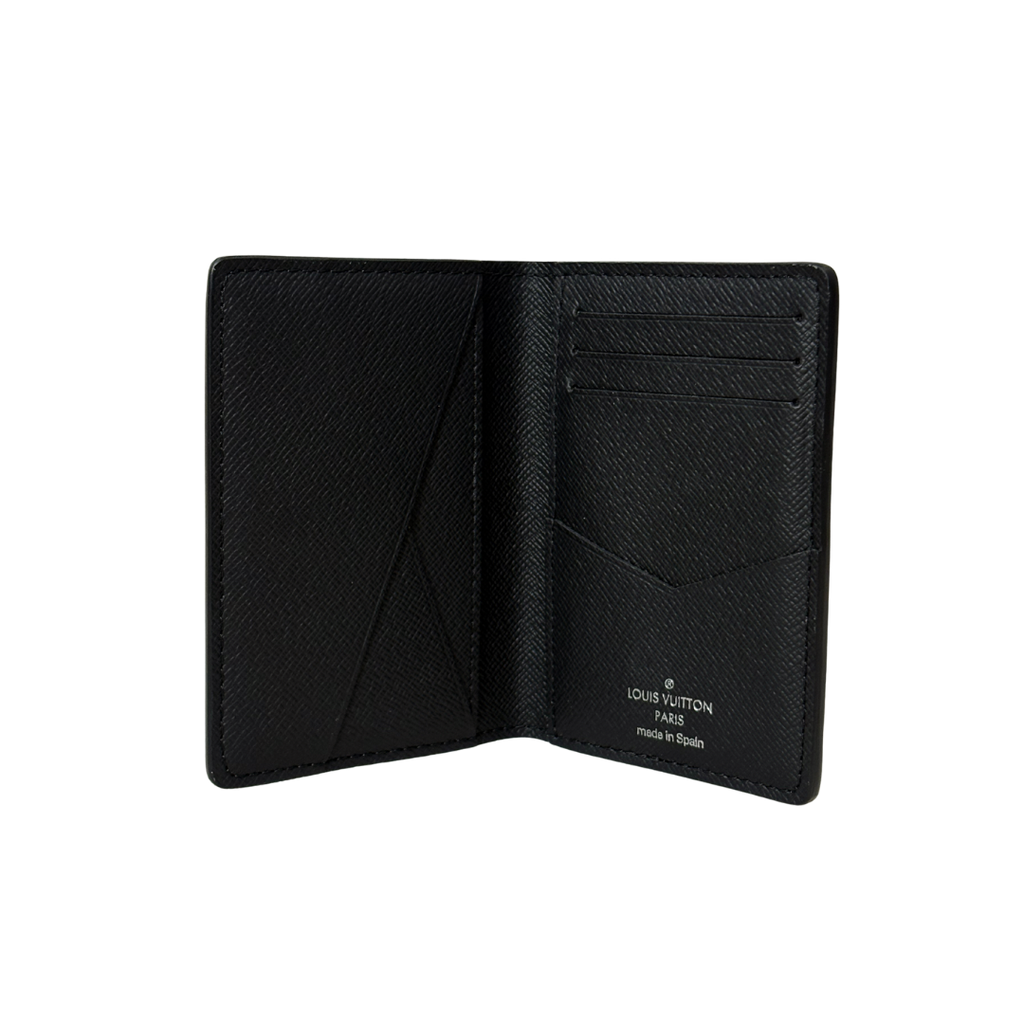 Eclipse Pocket Organizer Black Monogram Canvas