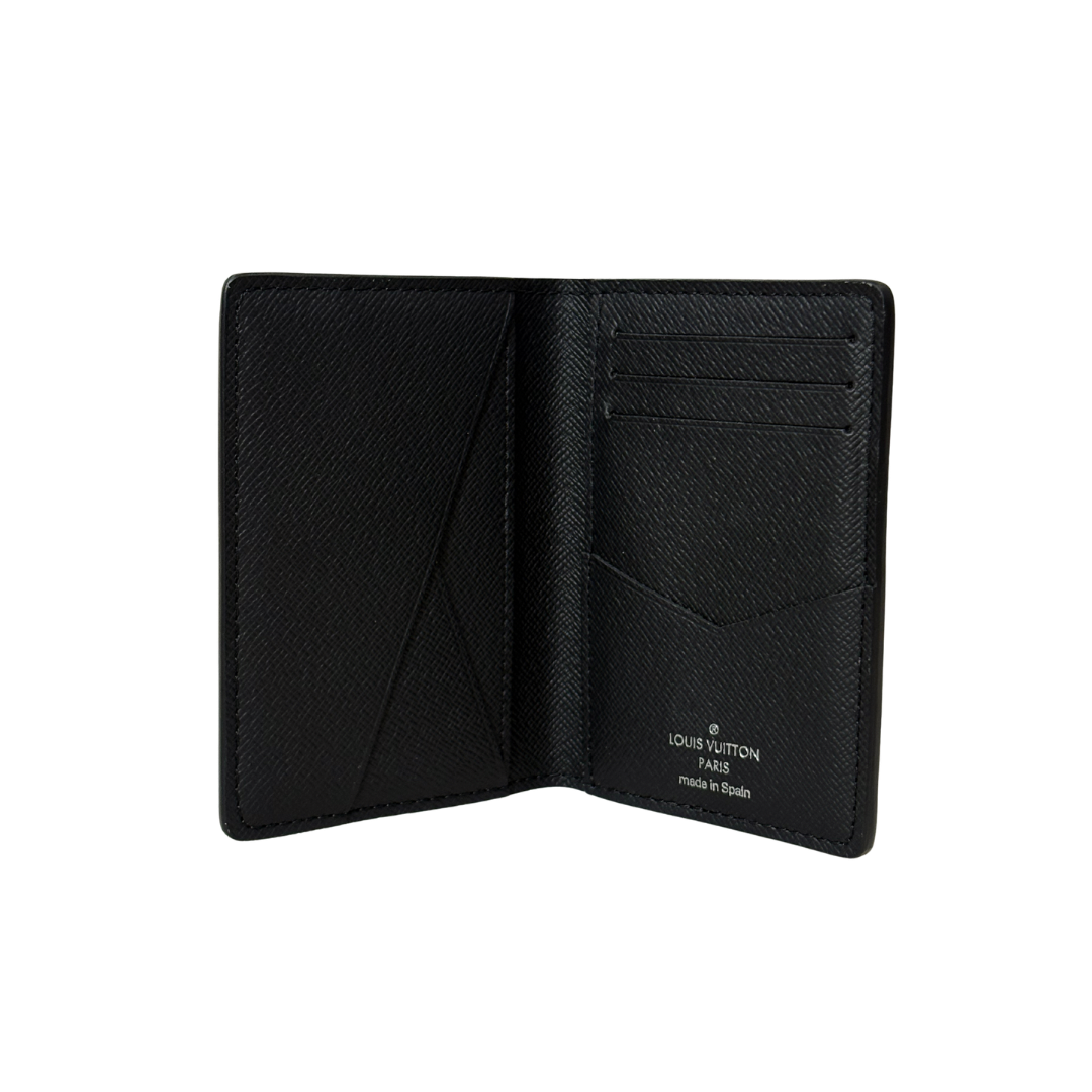 Eclipse Pocket Organizer Black Monogram Canvas
