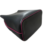 Lock Me Bucket Bag Black/Pink Silver Hardware