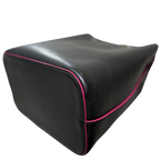 Lock Me Bucket Bag Black/Pink Silver Hardware
