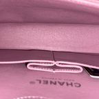 Classic Double Flap Medium Old Rose Silver-Tone Hardware Series 21