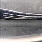 MyLockMe Black Chain Pochette Silver Hardware