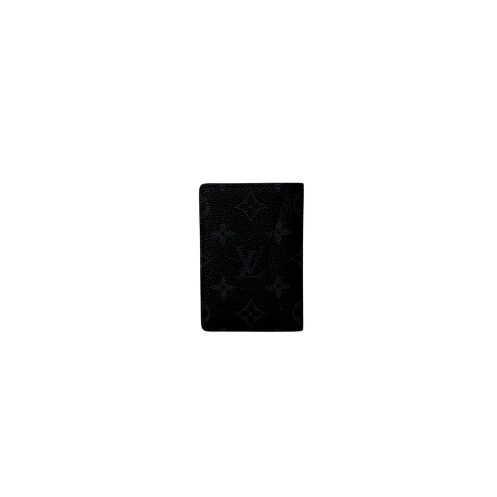 Eclipse Pocket Organizer Black Monogram Canvas