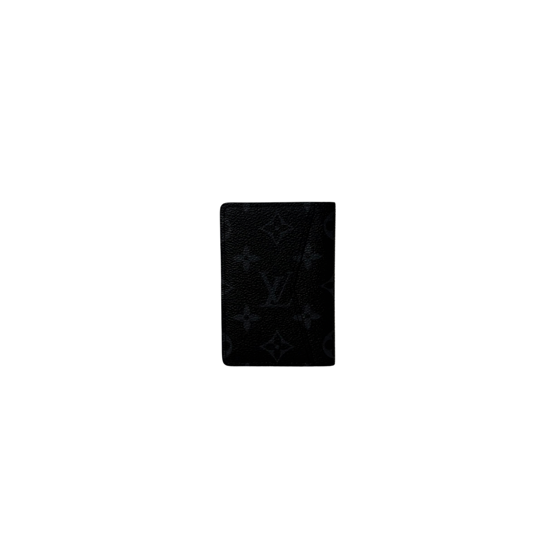 Eclipse Pocket Organizer Black Monogram Canvas
