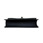 MyLockMe Black Chain Pochette Silver Hardware
