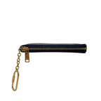Triomphe Logo Coin and Card Pouch Gold Hardware
