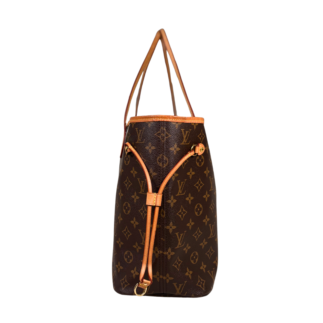 Neverfull MM Monogram Canvas Gold Hardware
