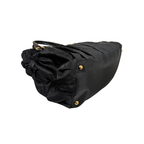 Tessuto Nylon Gaufre Tote Bag Gold Hardware
