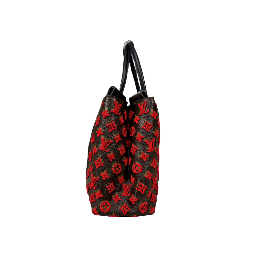 Cachemeri Tote Bag Tufted Monogram