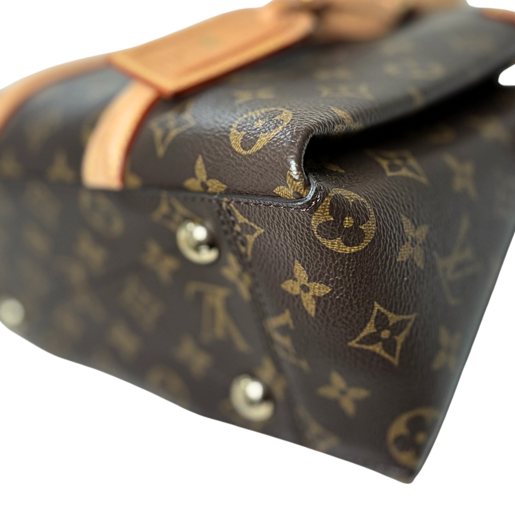 Soufflot BB Monogram Canvas Gold Hardware