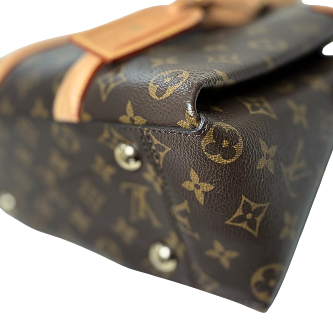 Soufflot BB Monogram Canvas Gold Hardware