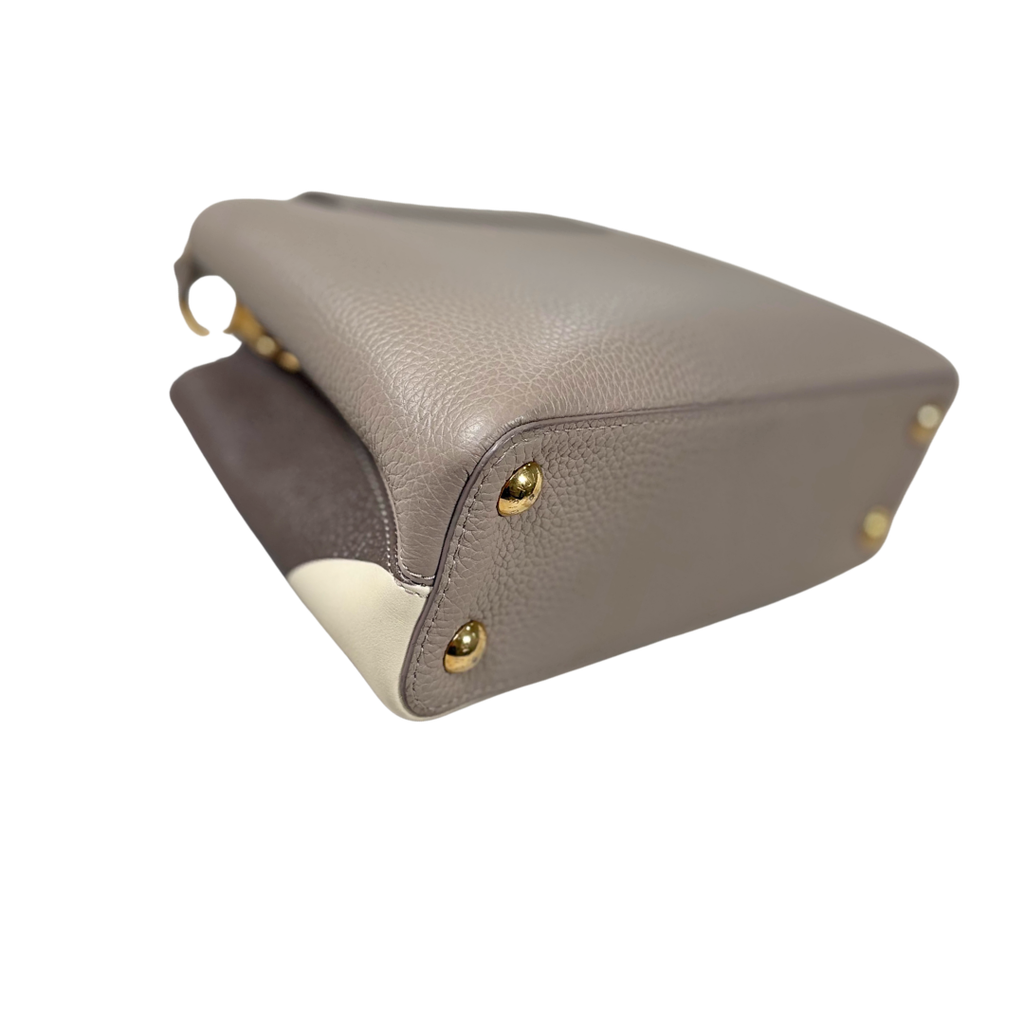 Capucines BB Taurillon Leather Multicolor Gold Hardware