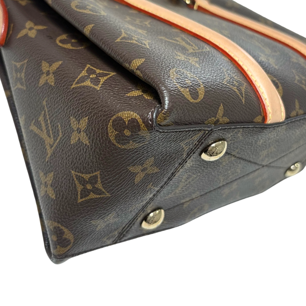 Soufflot BB Monogram Canvas Gold Hardware