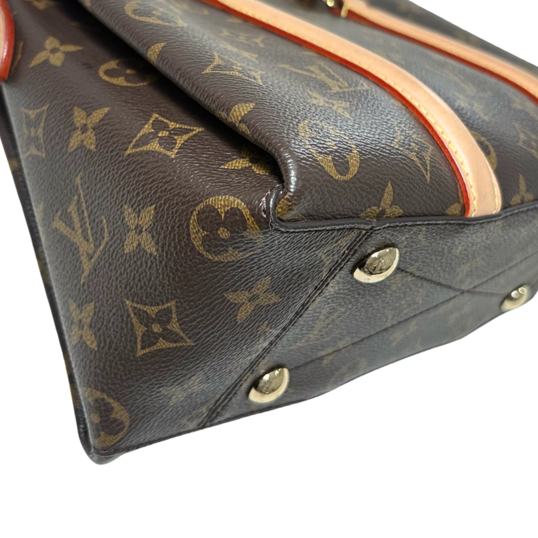 Soufflot BB Monogram Canvas Gold Hardware
