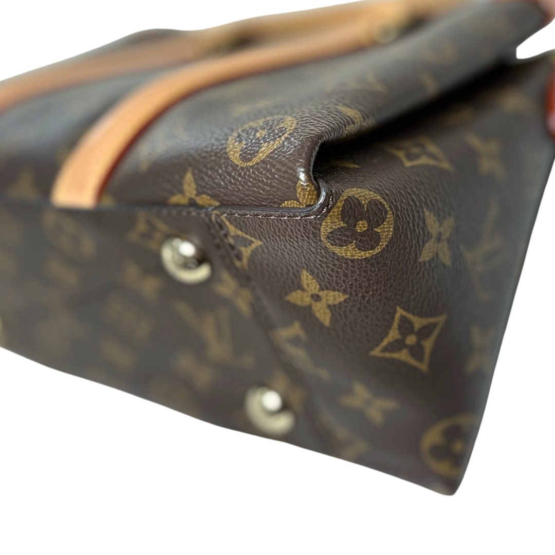 Soufflot BB Monogram Canvas Gold Hardware