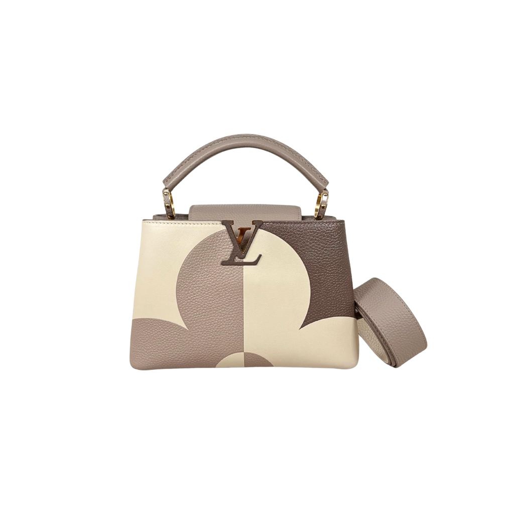 Capucines BB Taurillon Leather Multicolor Gold Hardware