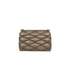 Go 14 MM Mallatage Khaki Lambskin Leather Silver Hardware