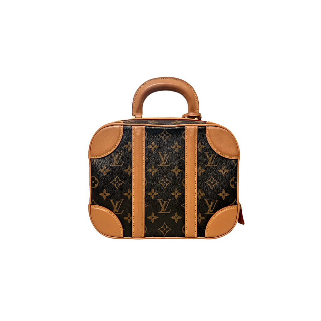 Valisette Bag BB Monogram Canvas  Gold Hardware