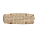 Zucchino Piccola Beige Monogram Shoulder Bag Gold Hardware