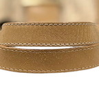 Zucchino Piccola Beige Monogram Shoulder Bag Gold Hardware