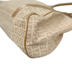 Zucchino Piccola Beige Monogram Shoulder Bag Gold Hardware