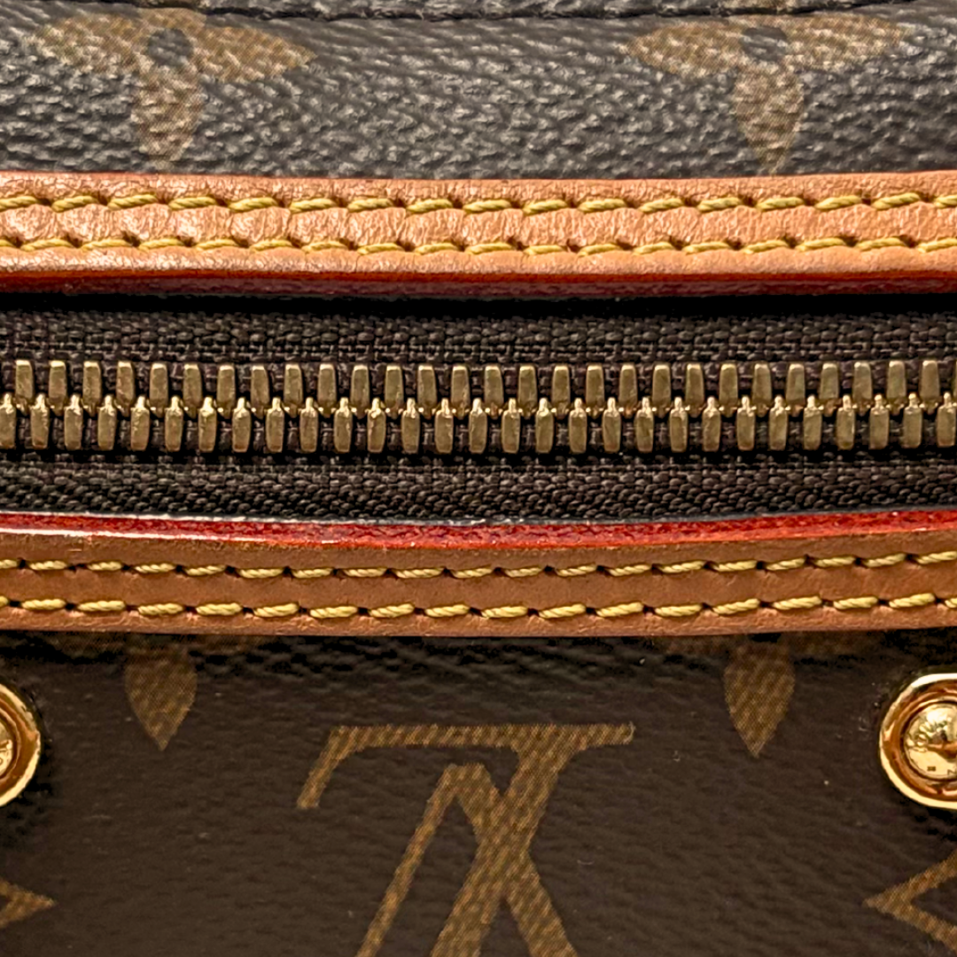 Valisette Bag BB Monogram Canvas  Gold Hardware