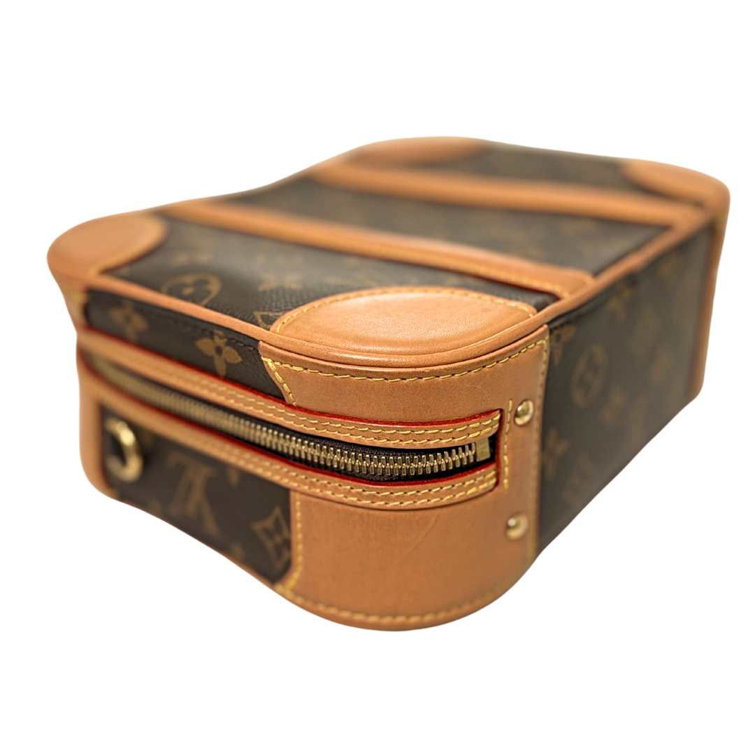 Valisette Bag BB Monogram Canvas  Gold Hardware
