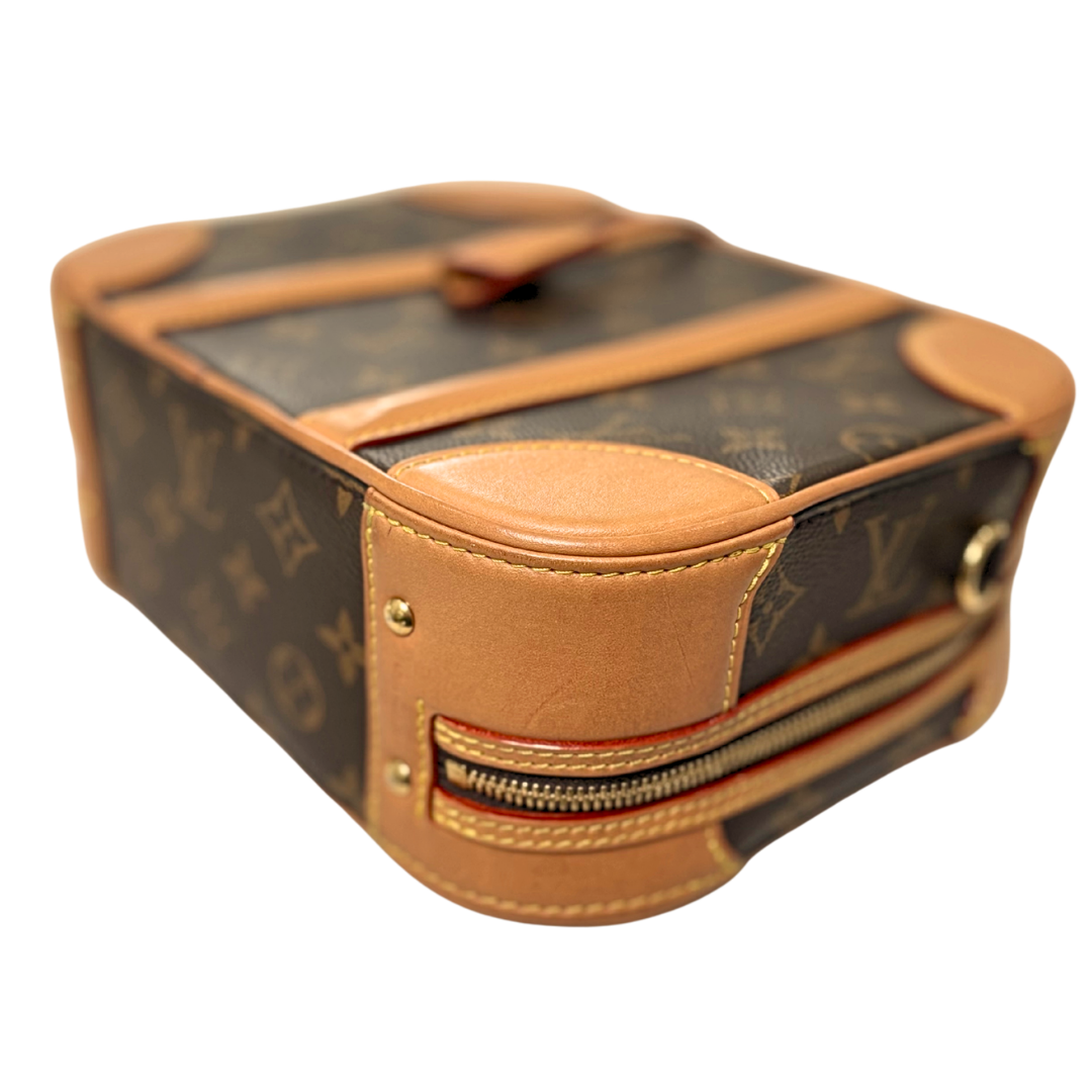 Valisette Bag BB Monogram Canvas  Gold Hardware