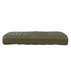 Envelope Small Olive Green Caviar Leather Gold Hardware