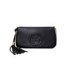 Soho Disco Bag Black Gold Hardware