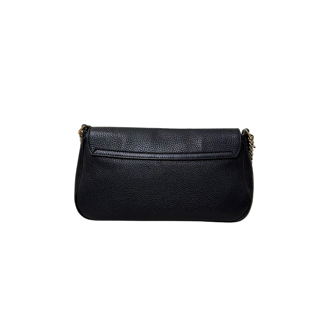 Soho Disco Bag Black Gold Hardware