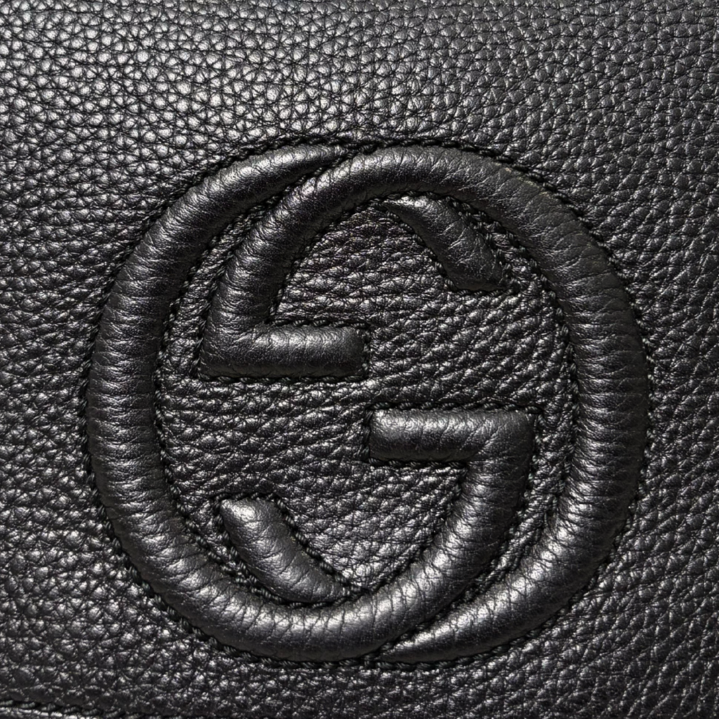 Soho Disco Bag Black Gold Hardware