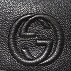 Soho Disco Bag Black Gold Hardware