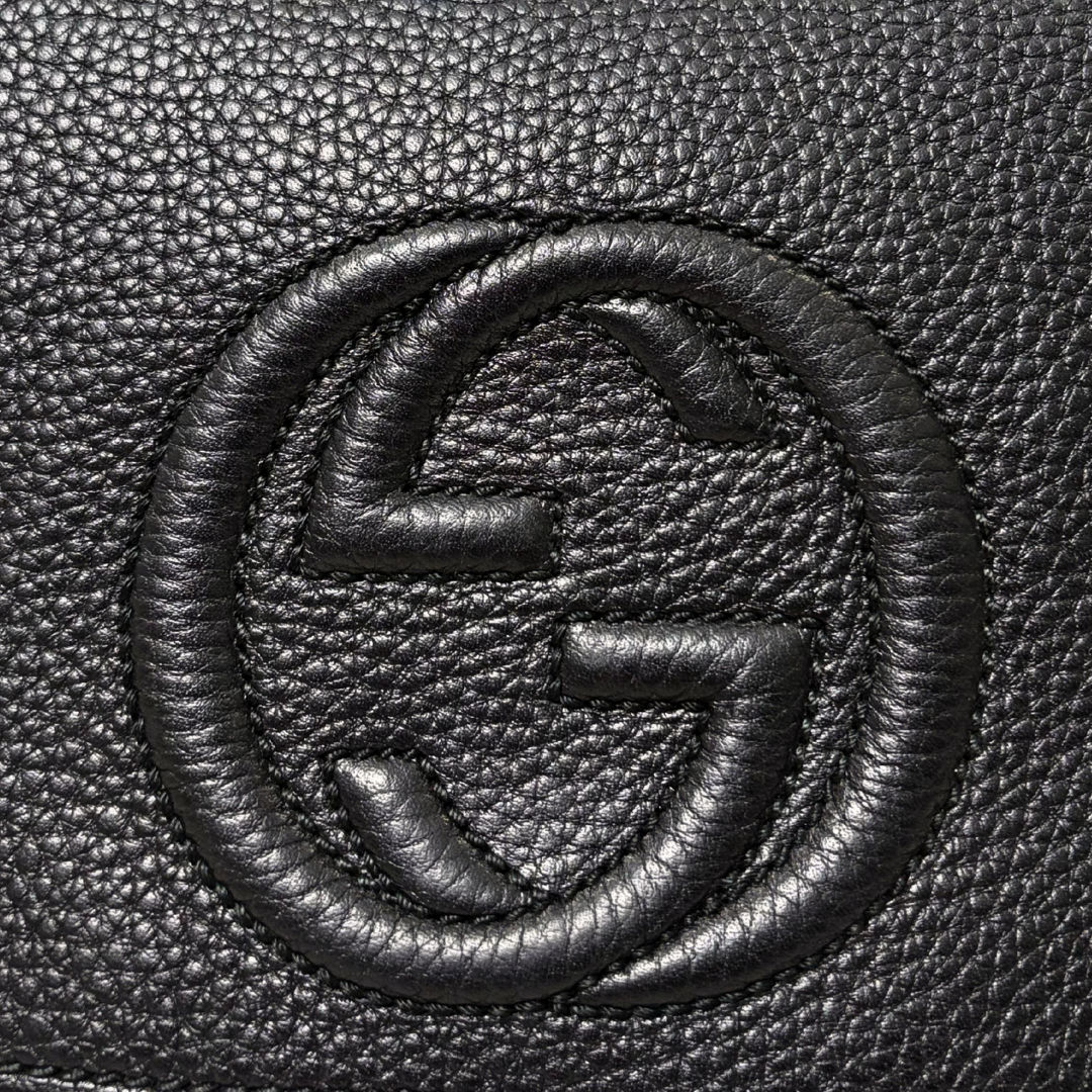 Soho Disco Bag Black Gold Hardware