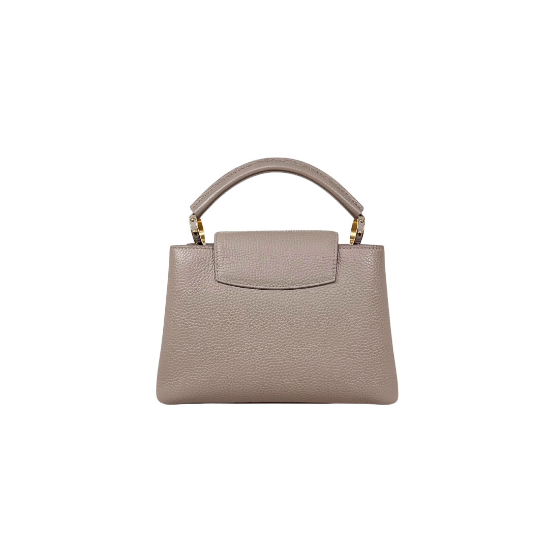 Capucines BB Taurillon Leather Multicolor Gold Hardware
