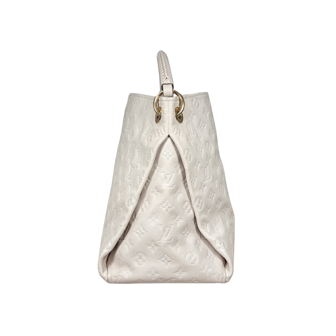 Artsy MM Hobo Bag Monogram Empreinte Leather Gold Hardware